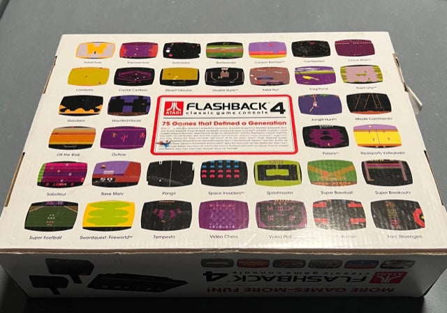 Atari Flashback 4 Retro Game Console - Electronic Games