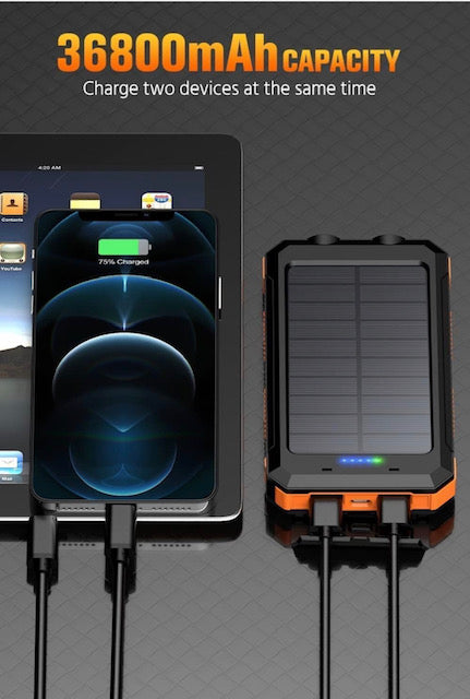 Feeke Solar- Portable Charger-Power-Bank